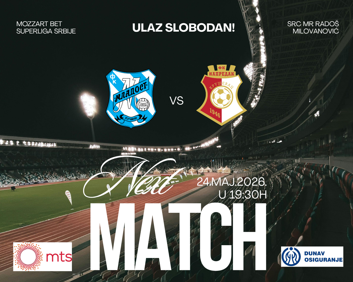 37. KOLO MOZZART BET SUPERLIGA SRBIJE